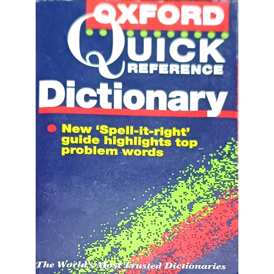 OXFORD QUICK REFERENCE  Dictionary