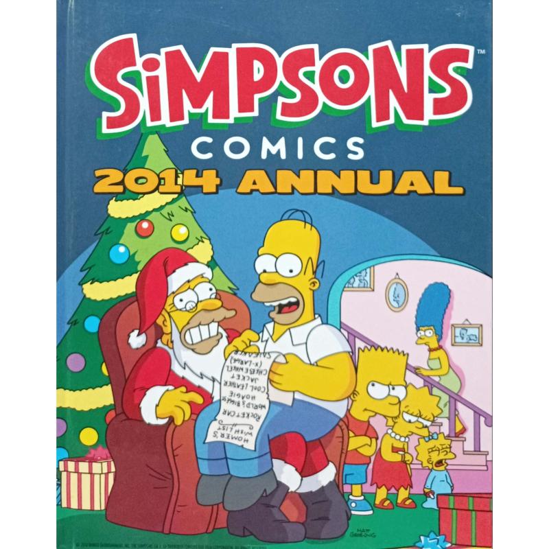 simpsons comics 2014 annual
