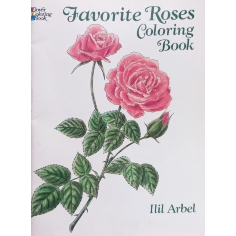 Favorite Roses Coloring Book